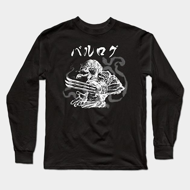 Claw Warrior - Shadow Long Sleeve T-Shirt by demonigote